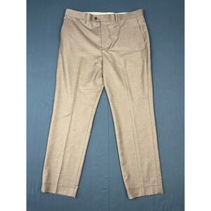 Banana Republic Pants Mens 40x32 Brown Tailored Slim Fit Straight Leg 100% Wool